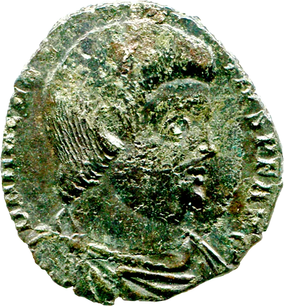 Doppelmaiorina Römisches Kaiserreich Kaiser Magnentius 350 - 353