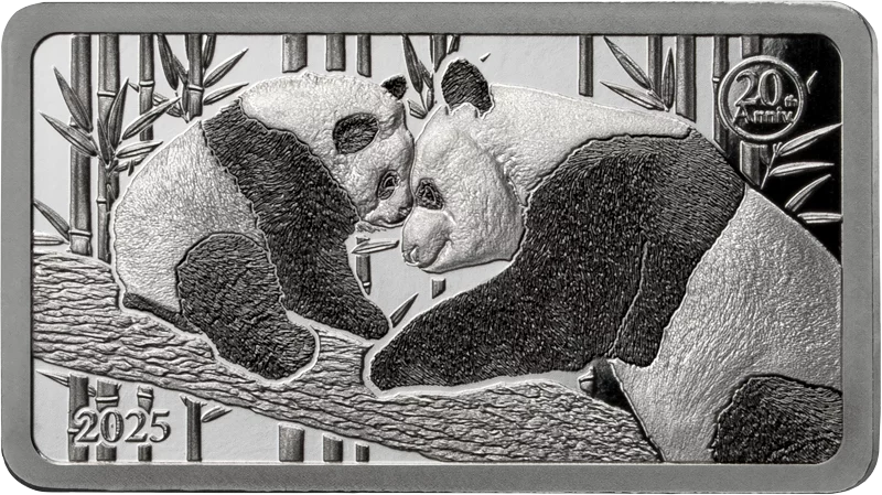 1 Dollar Samoa First Strike Edition Platin Panda 2025