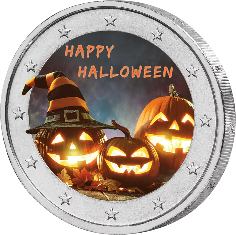 2-Euro-Künstlerausgabe Halloween