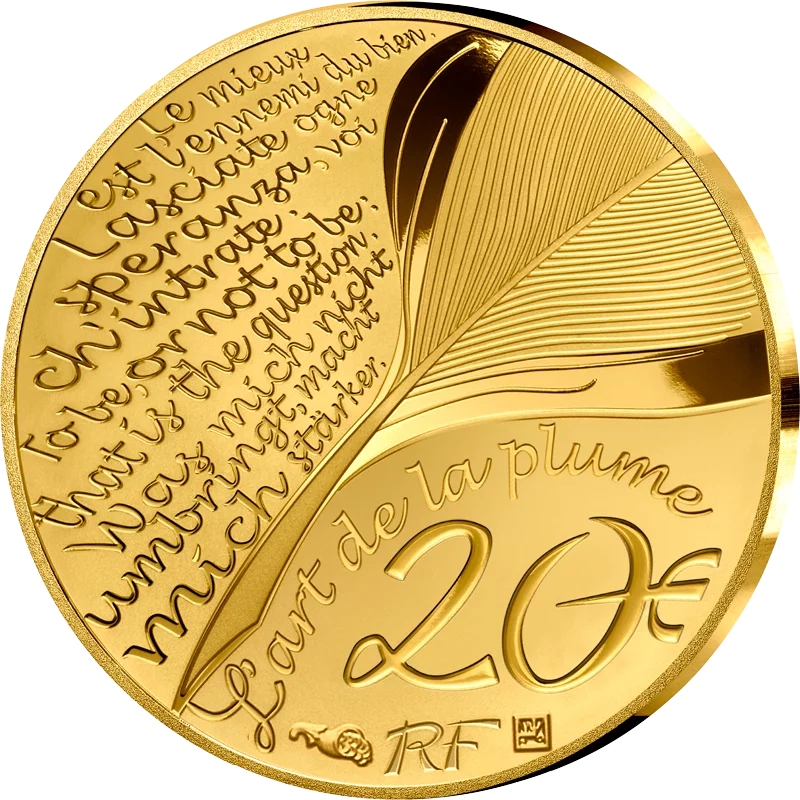 20 Euro Frankreich 120. Todestag Jules Verne - Seine Werke 2025