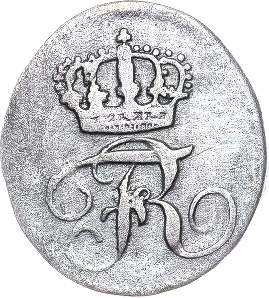 1 Kreuzer Württemberg König Friedrich I. 1807 - 1816