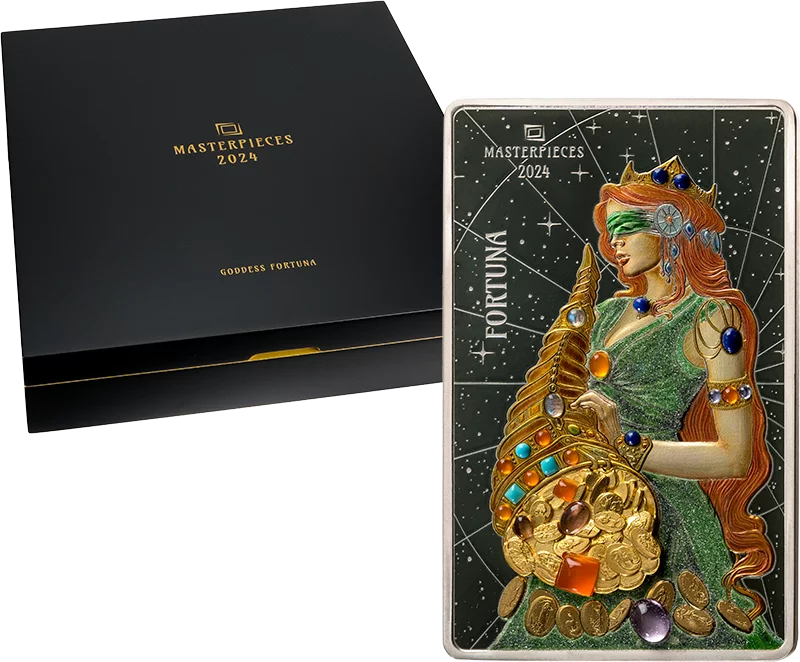 10 + 5 Cedis Ghana Masterpieces - Fortuna 2024