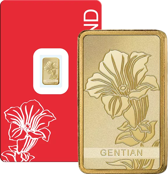 1 Gramm Goldbarren Enzian 2026