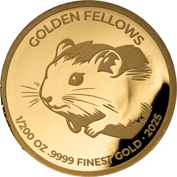 1.500 Francs Togo Golden Fellows Hamster 2025