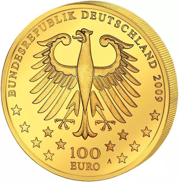 100 Euro BRD UNESCO-Weltkulturerbe Altstadt Trier 2009 Stempelglanz
