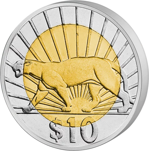 1 - 10 Pesos Kursmünzensatz Uruguay 2011-2019