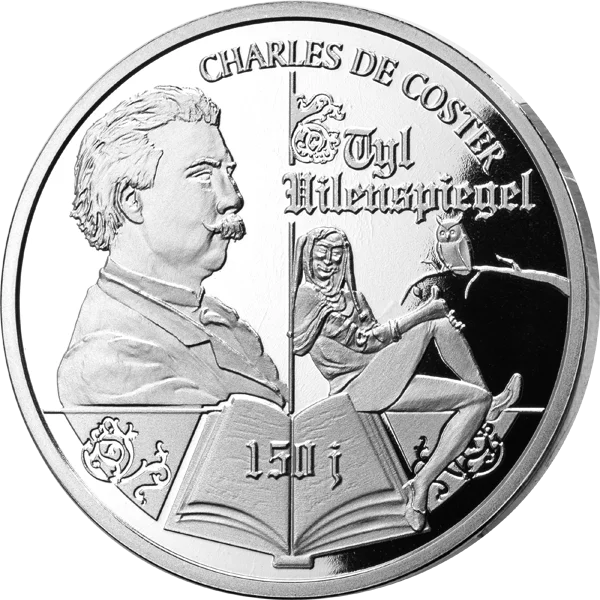 10 Euro Belgien 150 Jahre Till Eulenspiegel von Charles de Coster 2017