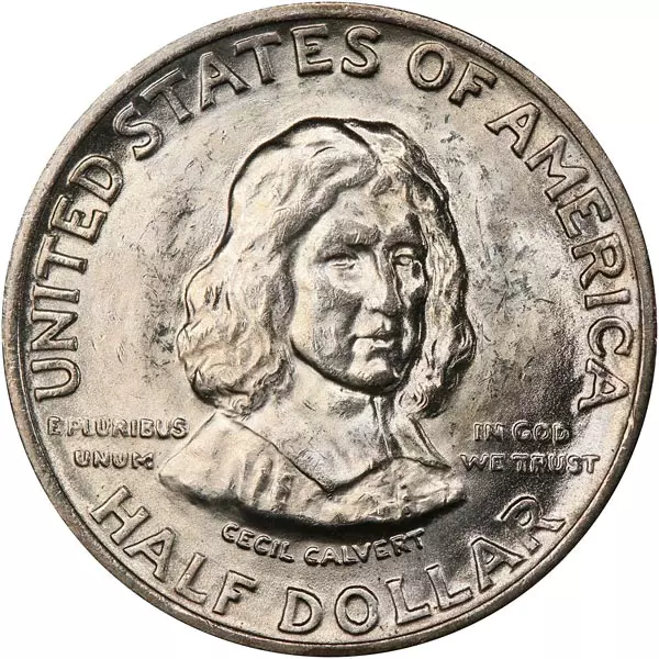 1/2 Dollar USA Maryland 1934