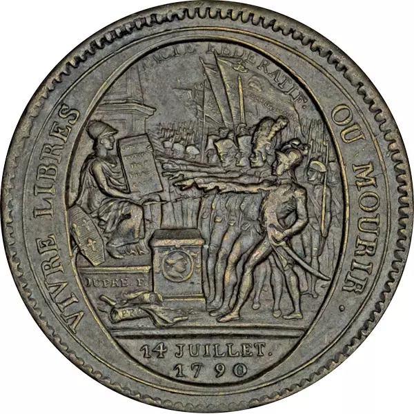 5 Sols Frankreich Französische Revolution 1792
