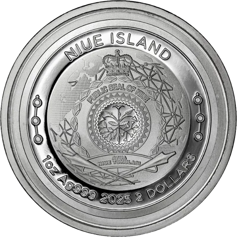 1 Unze Silber Niue Ethereum 2025