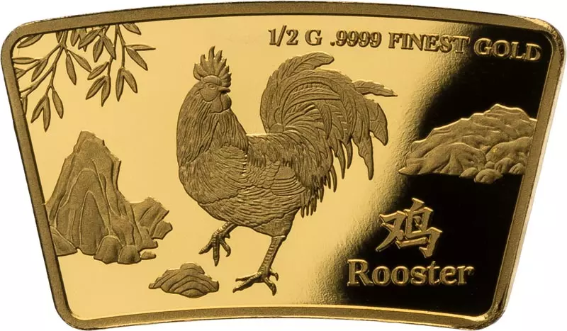 10 Dollars Salomonen Lunar Year Gold Edition - Hahn 2024