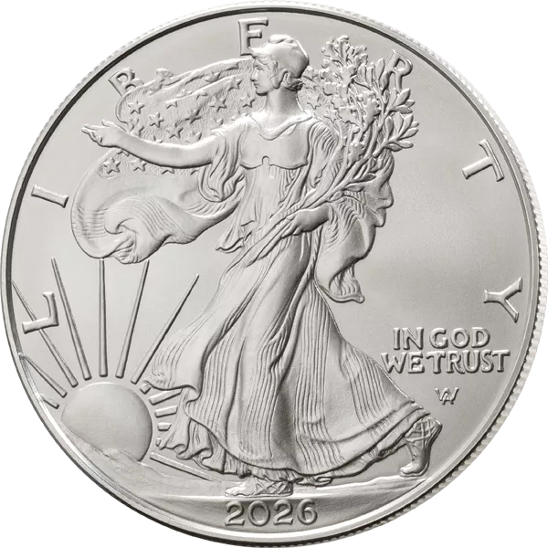 1 Dollar USA  Eagle Liberty 2026 Shiny Gold Edition
