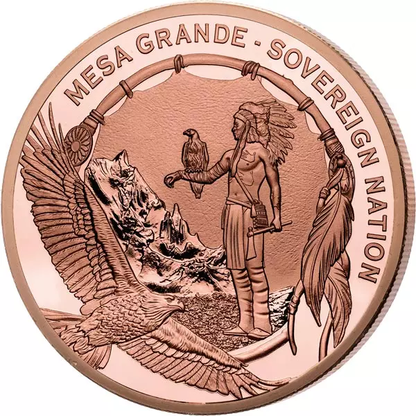 1 Dollar USA Mesa Grande White Deer 2025