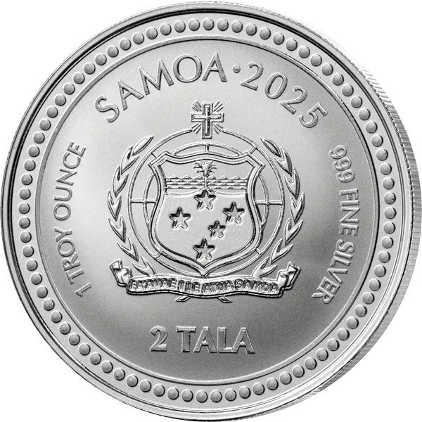 1 Unze Silber Samoa Seahorse 2025