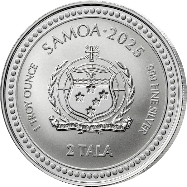 1 Unze Silber Samoa Seahorse 2025