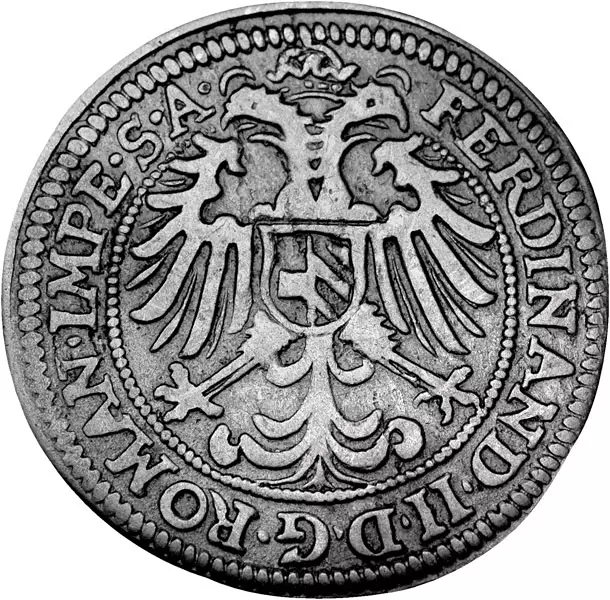 15 Kreuzer Nürnberg Kaiser Ferdinand II. 1622