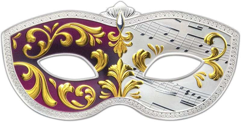 10 Dollars Samoa Venezianische Maske 2023 10 Dollars Samoa Venezianische Maske 2023