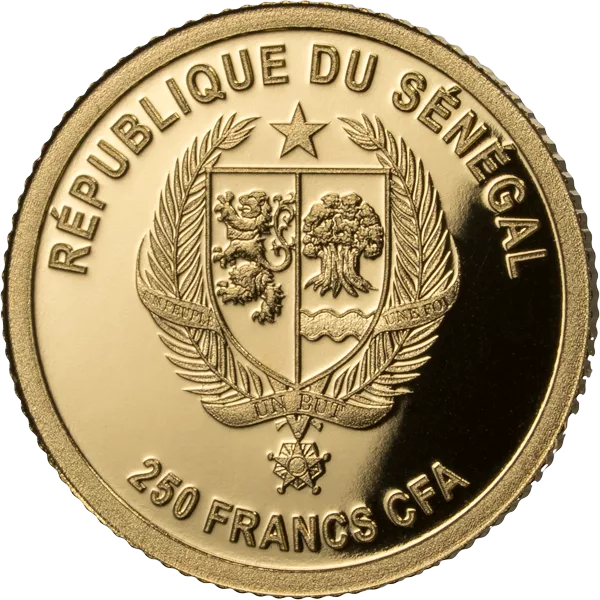 250 Francs Senegal Big Five - Löwe 2026