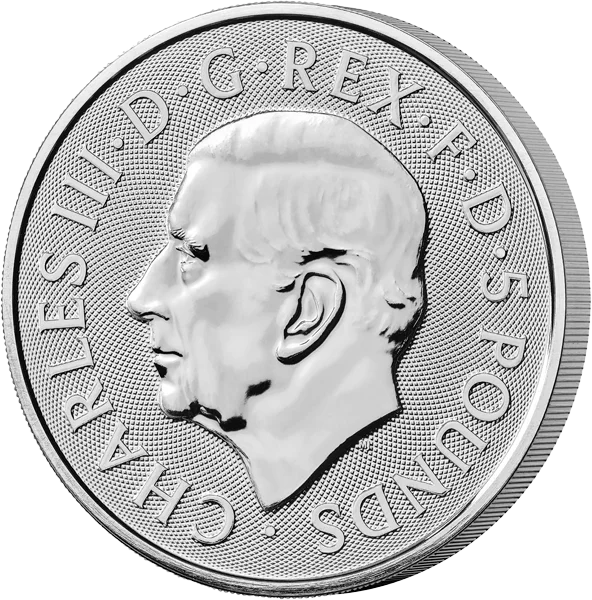 5 Pounds Großbritannien The Greyhound of Richmond 2025 Shiny Gold Edition