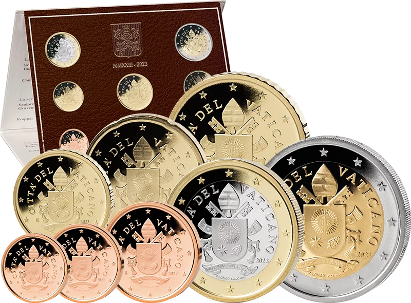 Euro-Kursmünzensatz Vatikan 2023