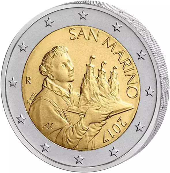 Euro-Kursmünzensatz San Marino 2017