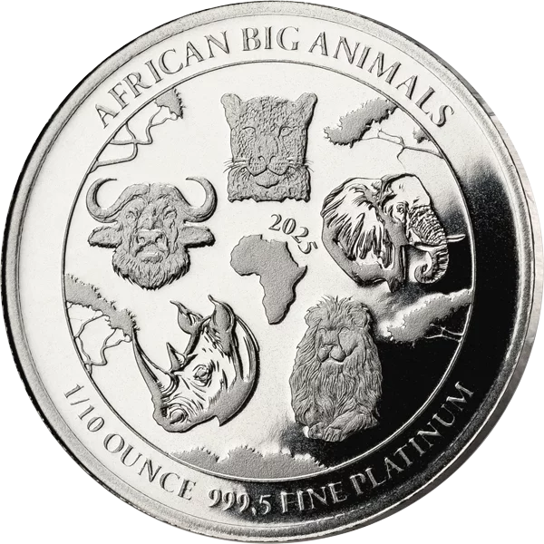 500 Dalasis Gambia African Big Animals 2025