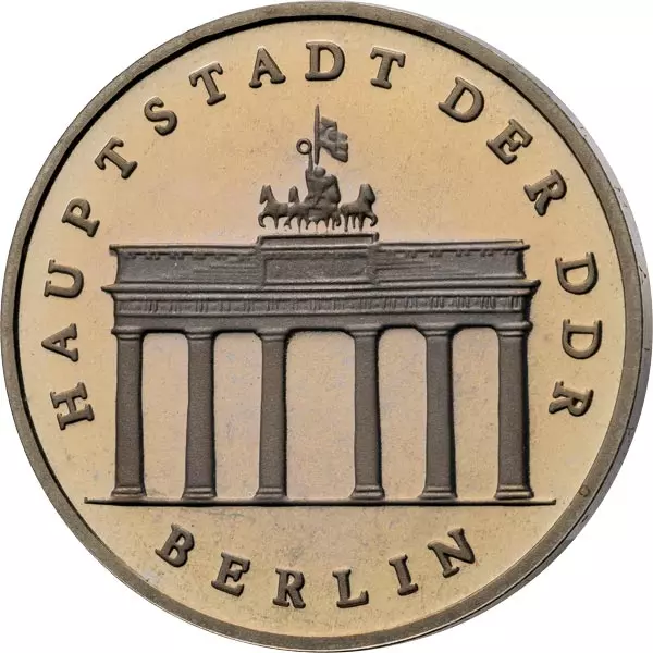 1 Pfennig - 5 Mark DDR Kursmünzensatz 1984