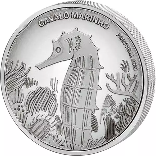 5 Euro Portugal Seepferdchen 2021