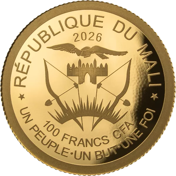 100 Francs Mali Gemme d´Or Opal Edition - Quokka 2026