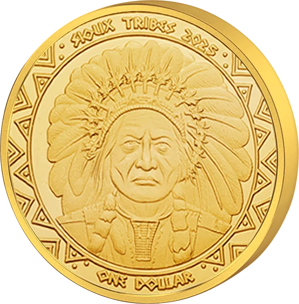 1 Cent - 1 Dollar Native Americans Kursmünzensatz der Sioux 2025