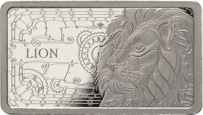 Platinbarren Platinum Legends Mechanical Edition - Löwe