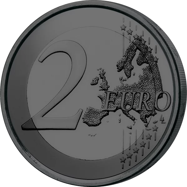 2 Euro Irland 50 Jahre EU-Beitritt 2023 Golden Enigma Edition
