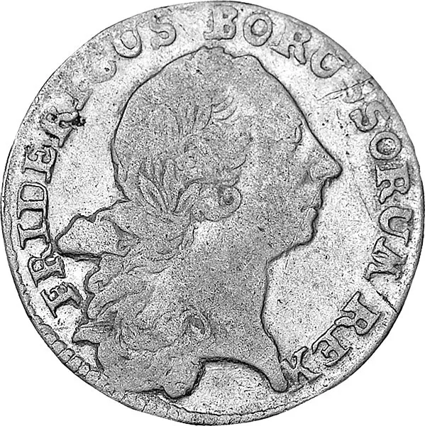 1/12 Taler  Preußen König Friedrich II. 1752-1780