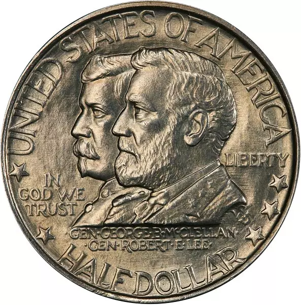 1/2 Dollar USA Antietam 1937