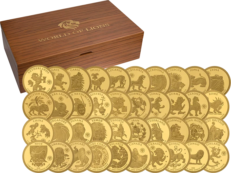 40 x 10 Dollars Salomonen World of Lions 2025