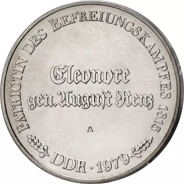 Gedenkmedaille DDR Eleonore Prochaska 1979