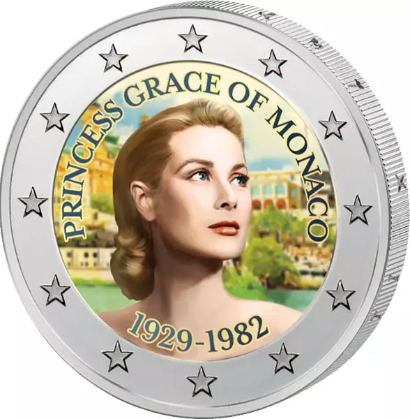 2-Euro-Künstlerausgabe Grace Kelly