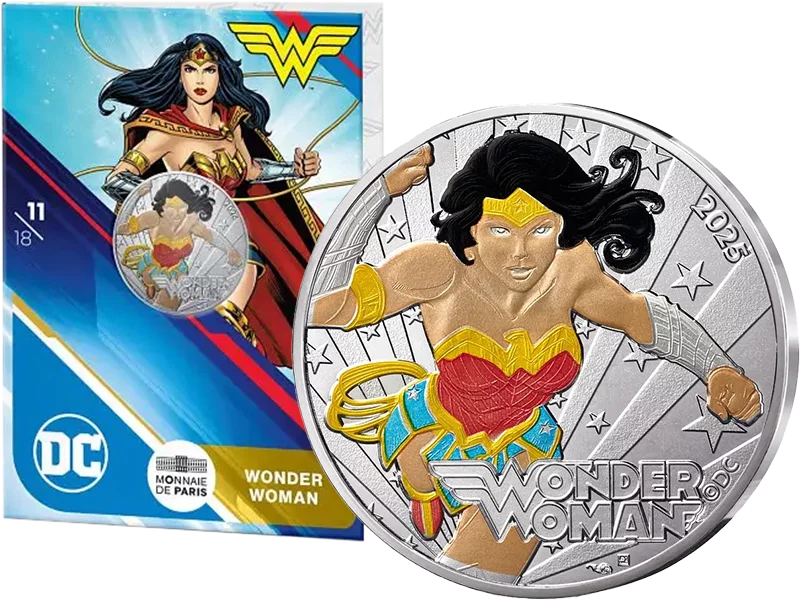 10 Euro Frankreich Wonder Woman 2025