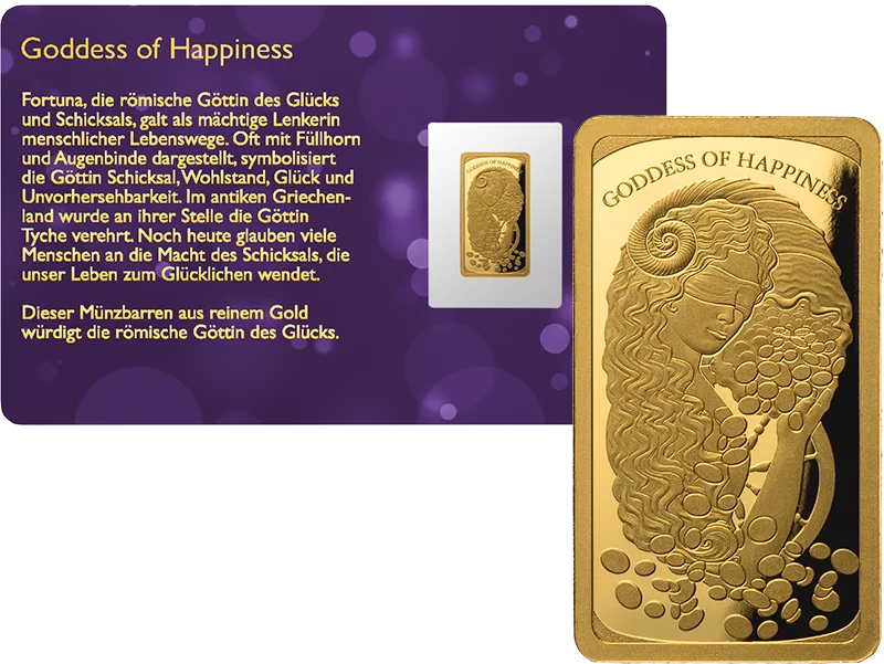 1.000 Francs Gabun Goddess of Hapiness 2025