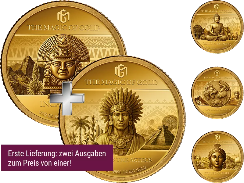 Goldmünzen-Flatrate: The Magic of Gold