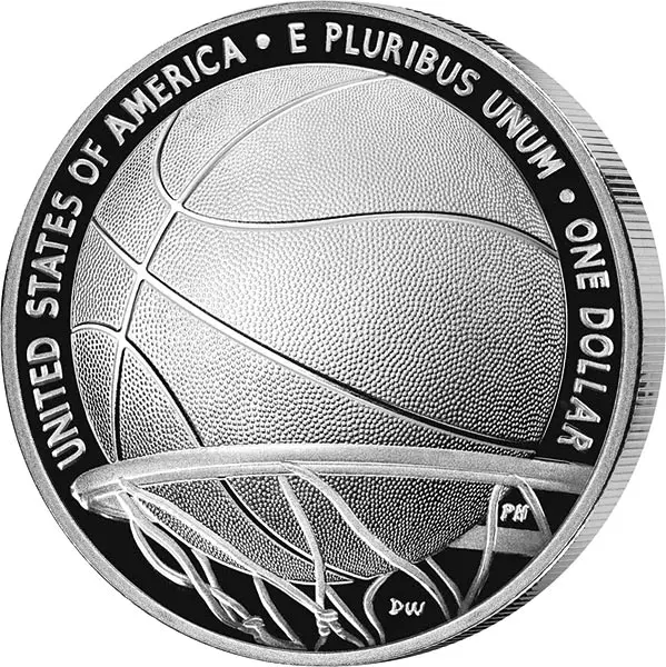 1 Dollar USA Basketball Hall of Fame 2020