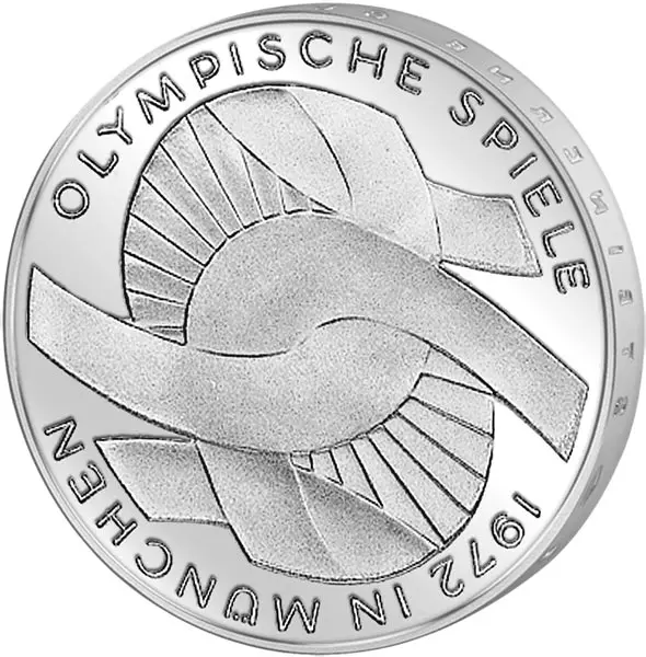 6 x 10 DM BRD Komplettsatz Olympische Spiele 1972