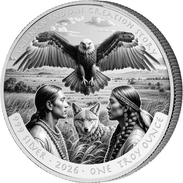 1 Dollar USA Salinan Indian Creation Story 2026