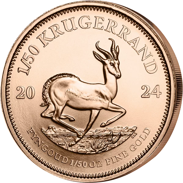 1/50 Unze Gold Südafrika Krügerrand 2024