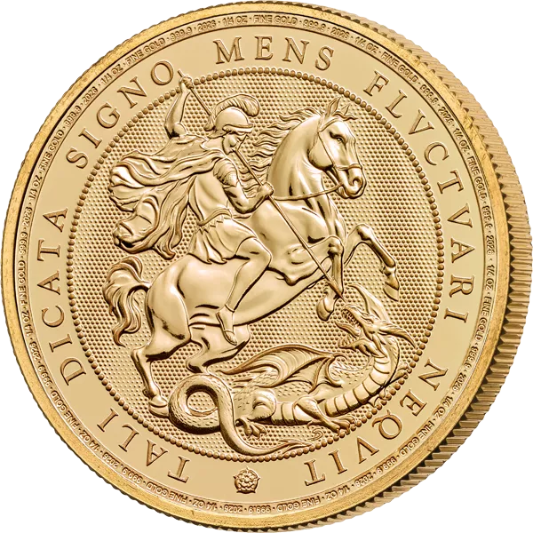 1/4 Unze Gold Großbritannien St. George and the Dragon 2026