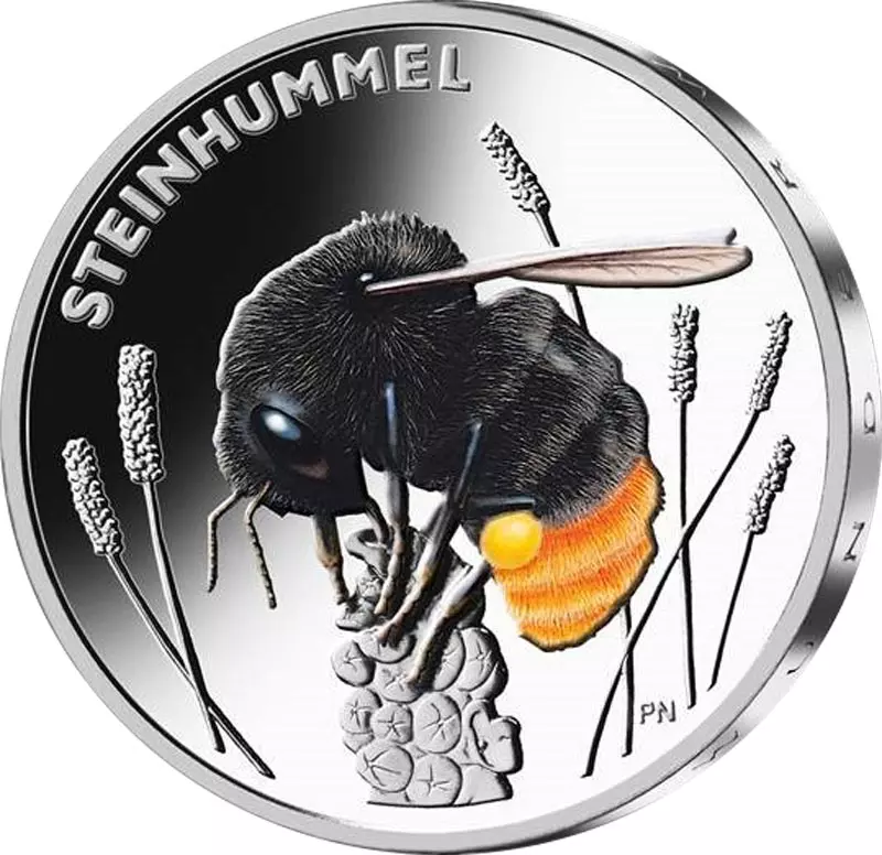 9 x 5 Euro BRD Komplett-Set Wunderwelt Insekten 2022 - 2024