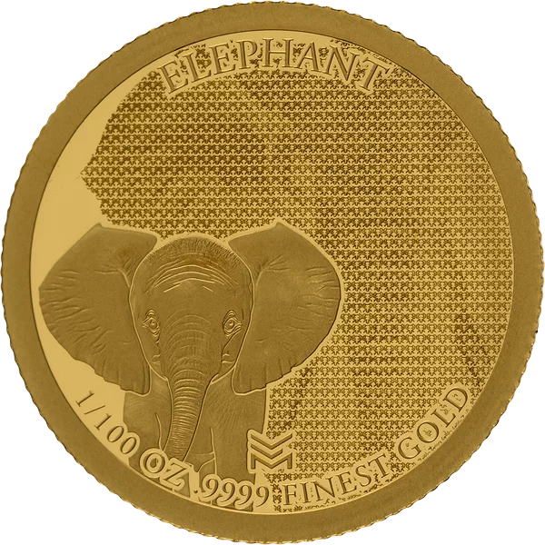 20 Dollars Liberia Animal Invest - Elefant 2025