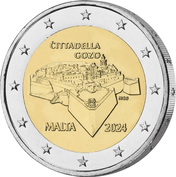 2 Euro Malta Zitadelle Gozo 2024