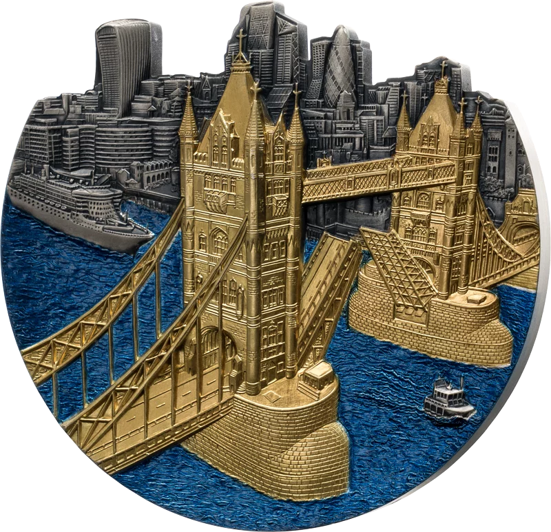 5.000 Francs Kongo Tower Bridge 2024