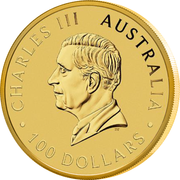 1 Unze Gold Australien Emu 2024